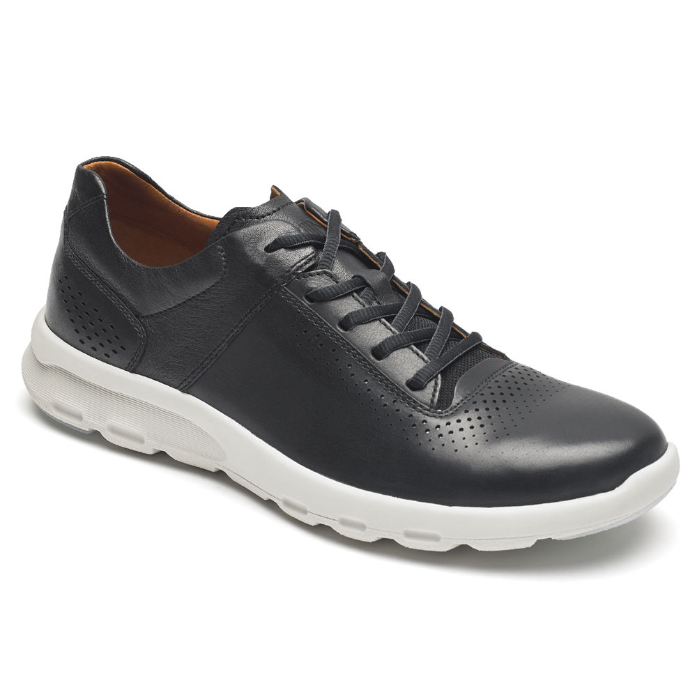 Rockport Mens PulseTech Plain Toe - Sneakers Black - VXY398071